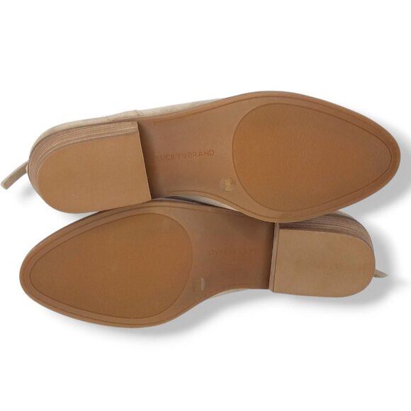 Lucky Brand Tan Ankle Booties - Picture 11 of 13